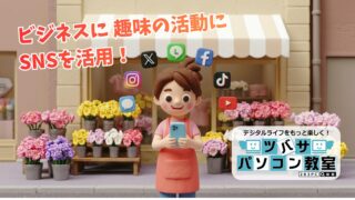 「伝えたい想い」を、確かな成果と素敵な出会いに。はじめてさんのための、SNS活用講座